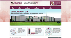 Desktop Screenshot of jindalmedicot.com